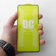 Защитное стекло DC для Motorola Moto G72 черный