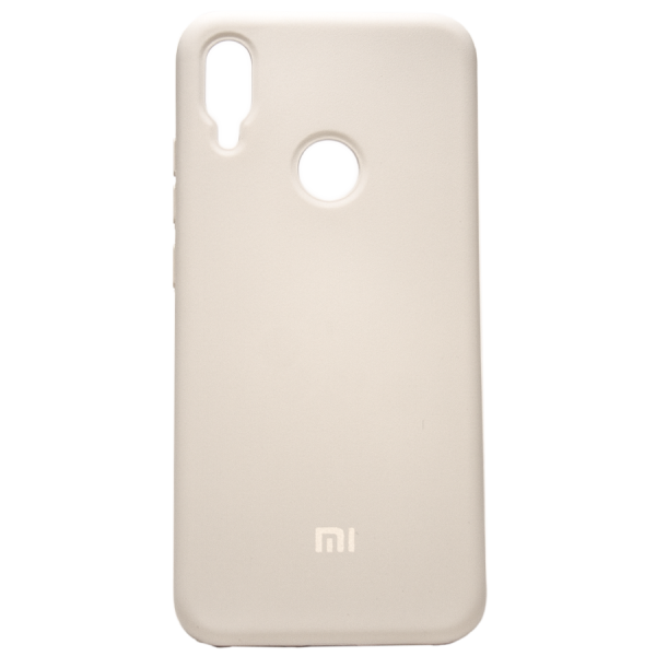 Силиконовый чехол SOFT Silicone Case для Xiaomi Redmi GO (с логотипом) серый