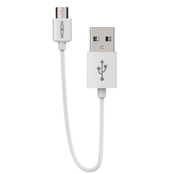 USB cable MOXOM micro USB (CC-50) 30cm белый