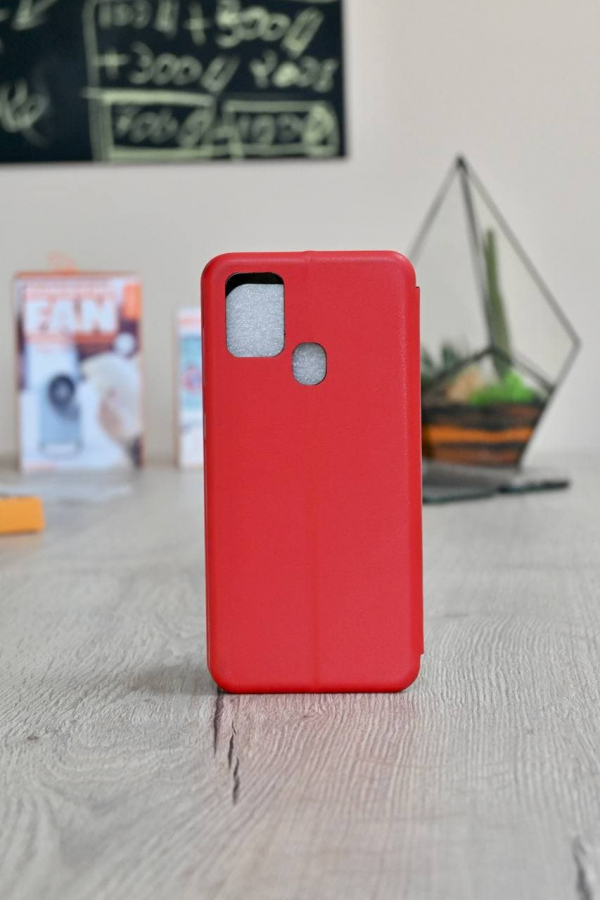 чехол-книга 360 для Samsung M31/Samsung F41 STANDARD красный