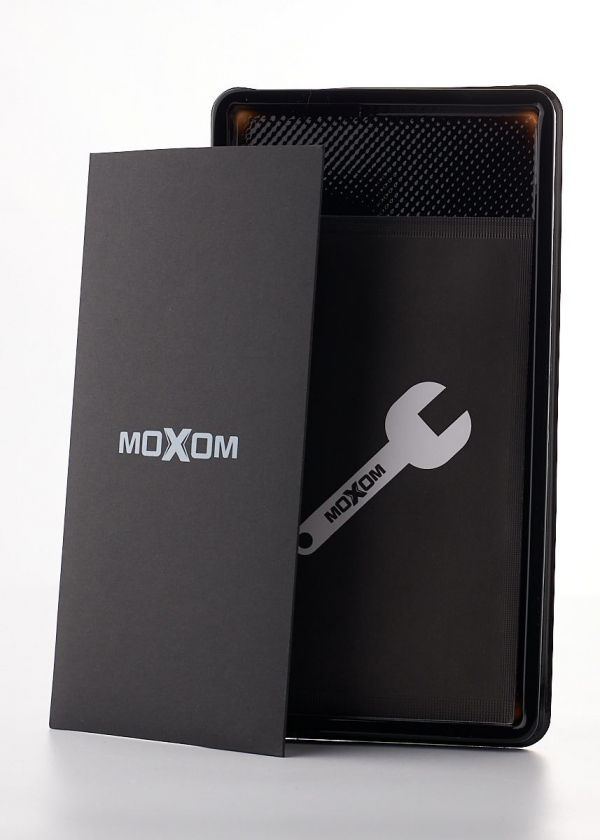 Защитное стекло MOXOM AF AirBag для iPhone 6 Plus / iPhone 7 Plus / iPhone 8 Plus черный