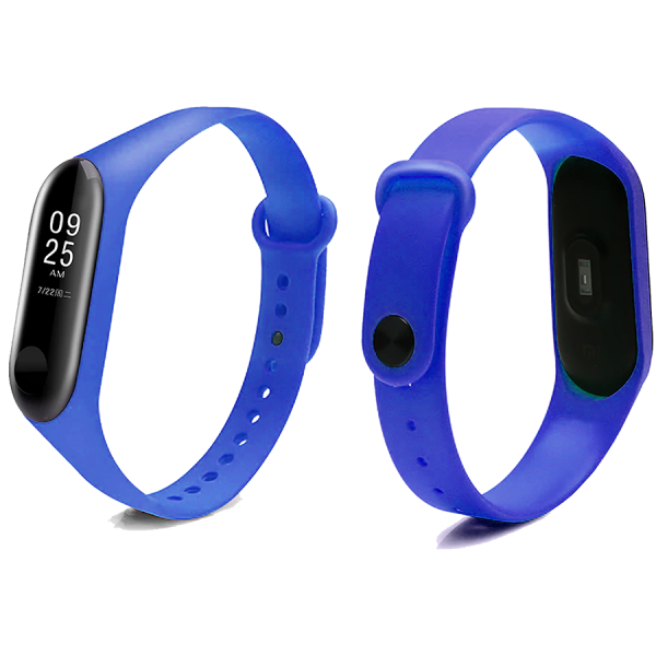 Ремешок для Mi Band 5/6 COLORS синий