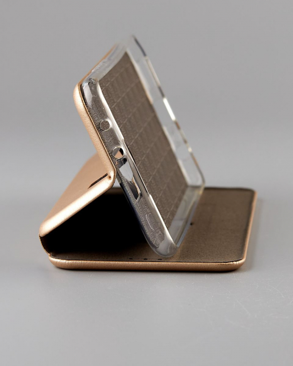 чехол-книга 360 для Xiaomi Redmi 9/Poco M2/Poco M2 (2021) STANDARD золотой