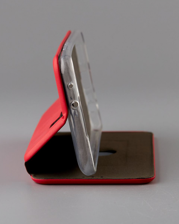 чехол-книга 360 для Xiaomi Redmi 9/Poco M2/Poco M2 (2021) STANDARD красный