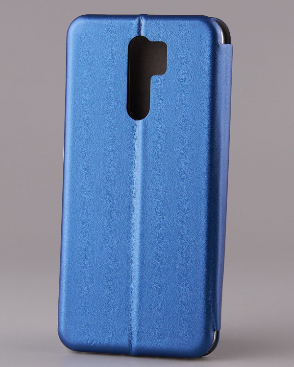 чехол-книга 360 для Xiaomi Redmi 9/Poco M2/Poco M2 (2021) STANDARD синий