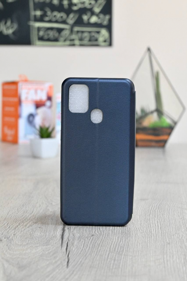 чехол-книга 360 для Samsung A32 4G/A325 4G STANDARD темно-синий