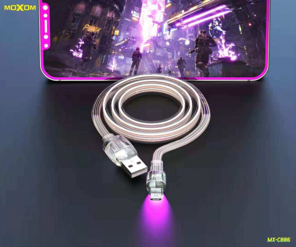 USB cable MOXOM micro USB (MX-CB86) белый