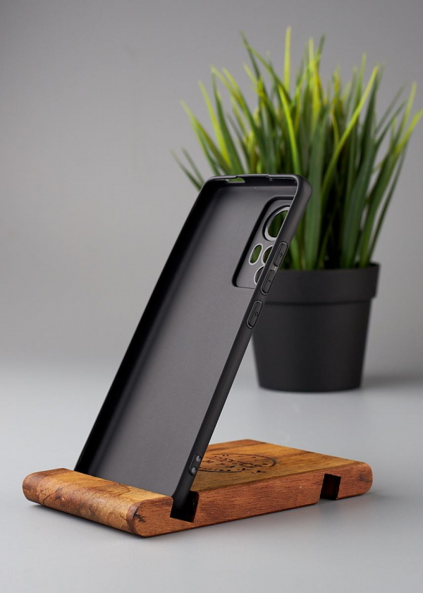 Силиконовый чехол Graphite для Xiaomi 12/12X/12S черный