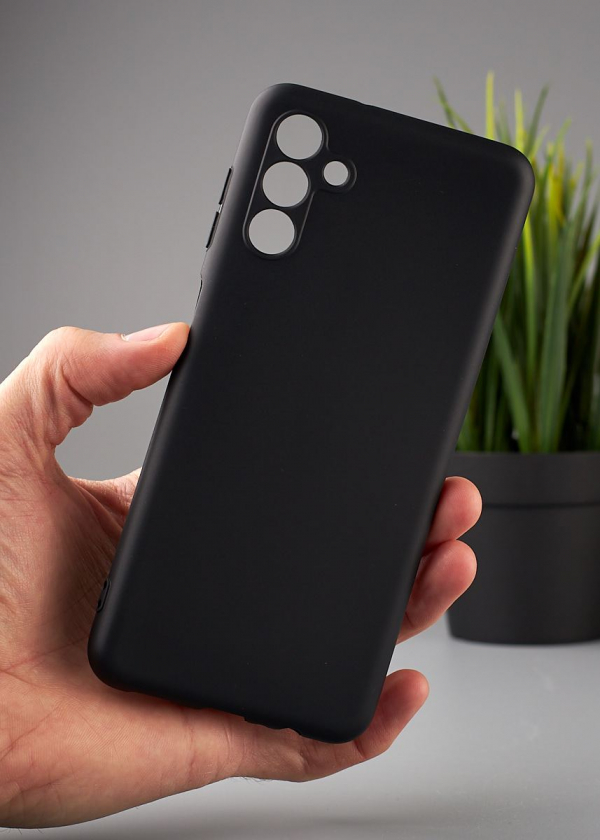 Силиконовый чехол Graphite для Samsung A13 5G черный