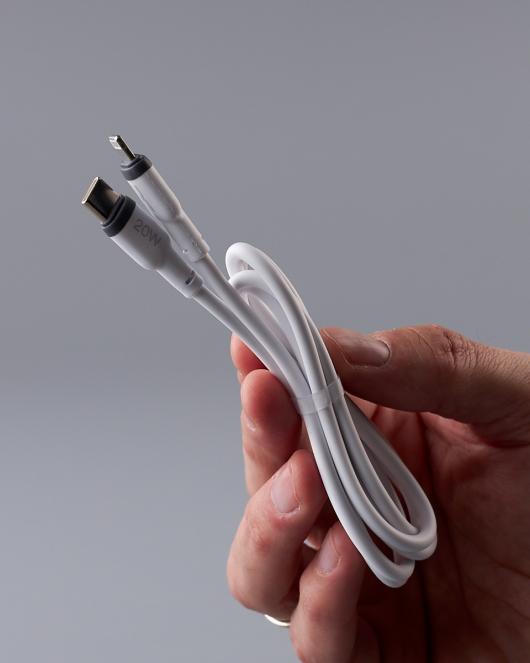 USB cable DC Type-C to Lightning (CL-210A) 20W белый