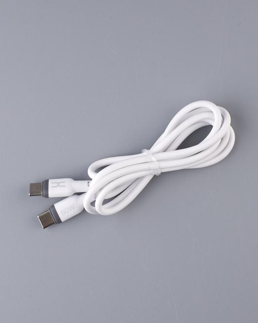 USB cable DC Type-C to Type-C (CL-210B) 60W белый