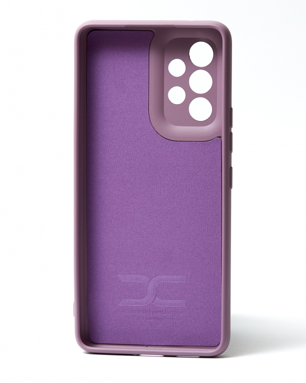 Силиконовый чехол SOFT Silicone Case для Samsung A33 5G (без лого) лаванда