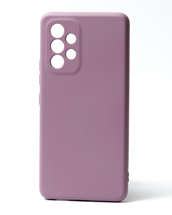 Силиконовый чехол SOFT Silicone Case для Samsung A33 5G (без лого) лаванда