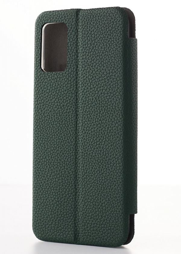 чехол-книга 360 для Samsung A03S ART темно-зеленый