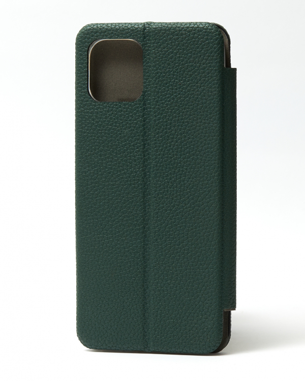 чехол-книга 360 для Samsung A03 ART темно-зеленый