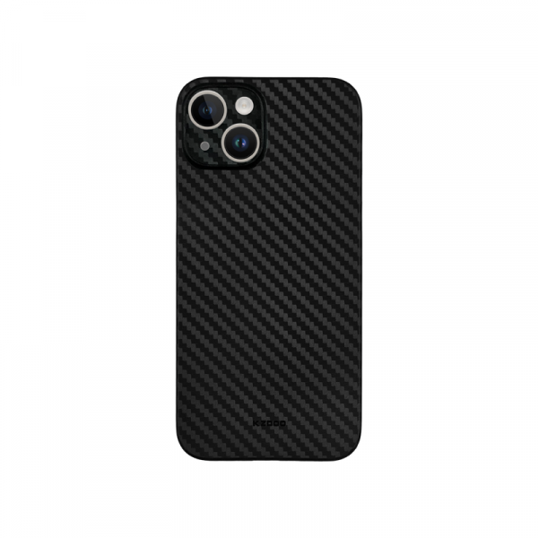 Карбоновый чехол K-DOO Air Carbon (UltraSlim 0.45mm) для iPhone 13 черный