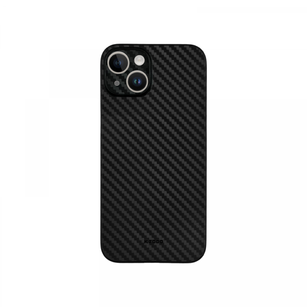 Карбоновый чехол K-DOO Air Carbon (UltraSlim 0.45mm) для iPhone 14 Plus черный