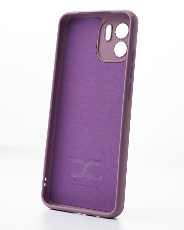 Силиконовый чехол SOFT Silicone Case для Xiaomi Redmi A1 (ТРИЗУБ) лаванда