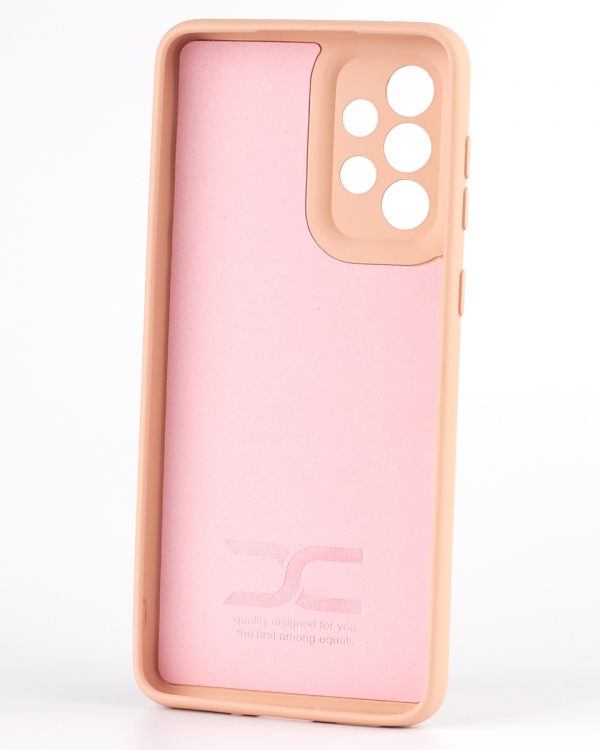 Силиконовый чехол SOFT Silicone Case для Samsung A33 5G (ТРИЗУБ) пудра