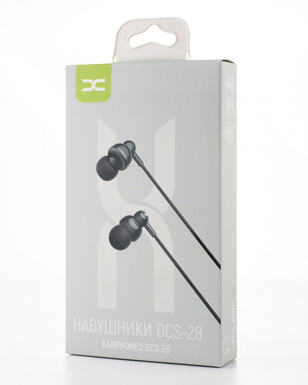 H.F. DC DCS-28 metal (3.5mm) черный