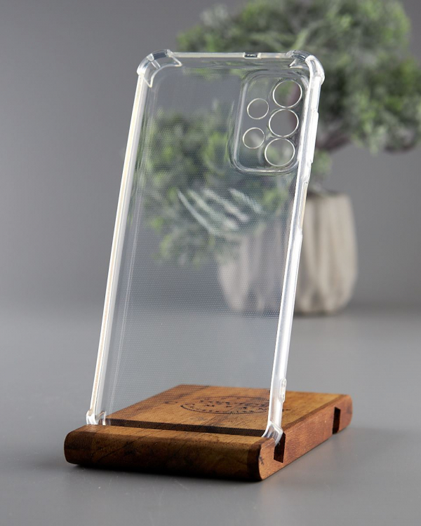 Силиконовый чехол WS SHOCKPROOF для Samsung A23 прозрачный