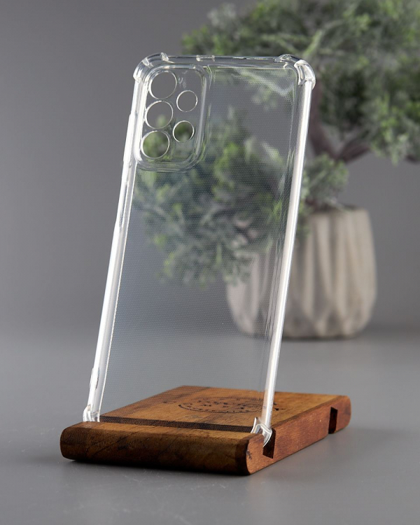 Силиконовый чехол WS SHOCKPROOF для Samsung A23 прозрачный