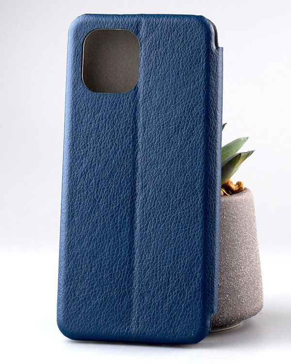 чехол-книга 360 для Xiaomi Redmi A1 ART темно-синий