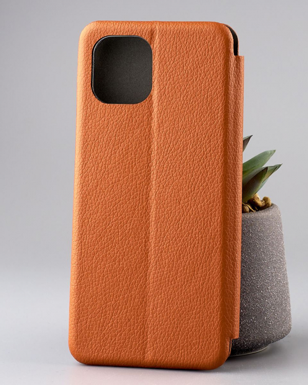 чехол-книга 360 для Xiaomi Redmi A1 ART коричневый