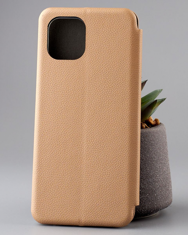 чехол-книга 360 для Xiaomi Redmi A1 ART бежевый