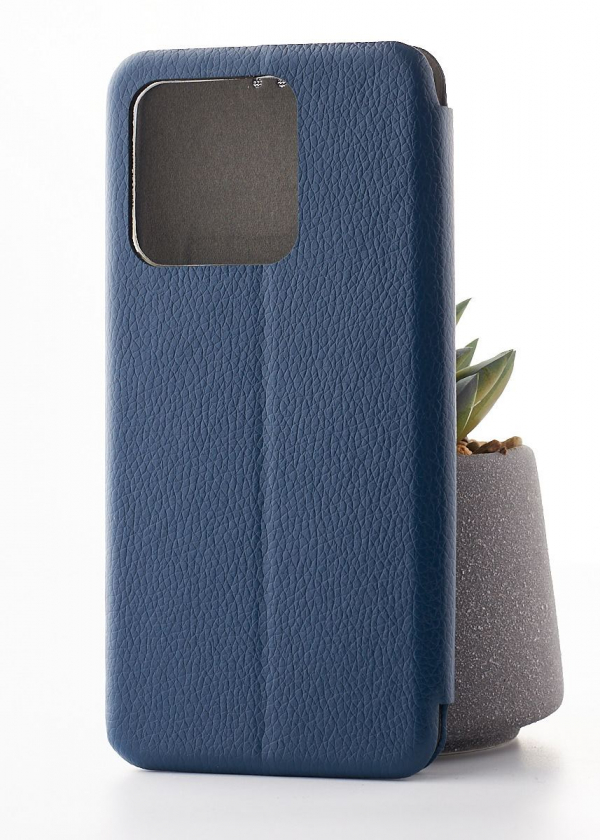 чехол-книга 360 для Xiaomi Redmi 10A ART темно-синий