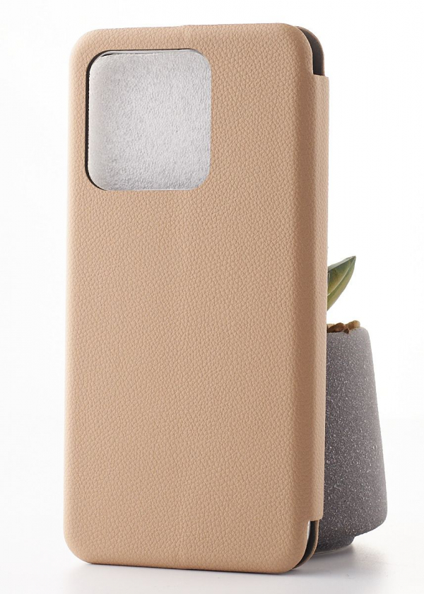 чехол-книга 360 для Xiaomi Redmi 10A ART бежевый