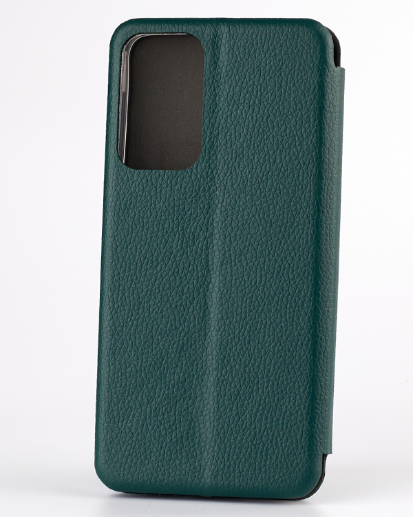 чехол-книга 360 для Xiaomi Redmi 11 Prime/Poco M5 4G ART темно-зеленый