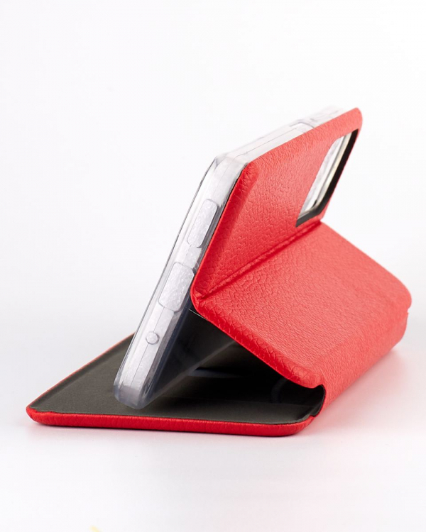 чехол-книга 360 для Xiaomi Redmi 11 Prime/Poco M5 4G ART красный