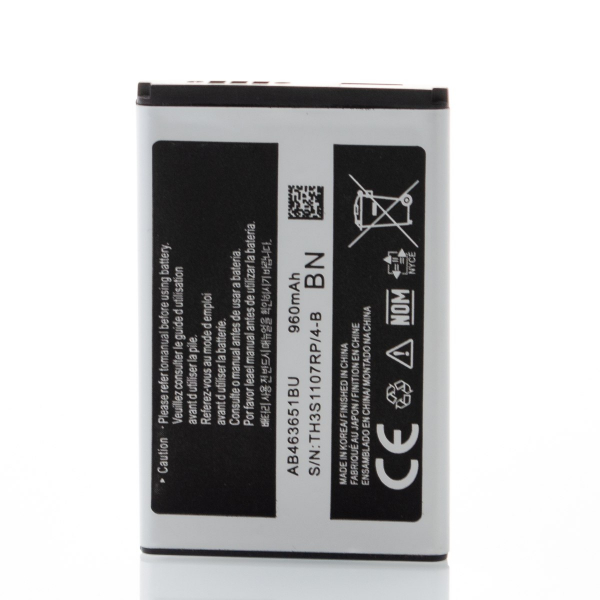 Аккумулятор DC Samsung S3650/L700/C3060/C3222/C3312 Duos/C3322 Duos/C3530/C3782 Duos/AB463651BU (1000 mah)