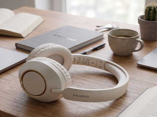 Наушники Bluetooth Blueseed BS-H3 (накладные) white