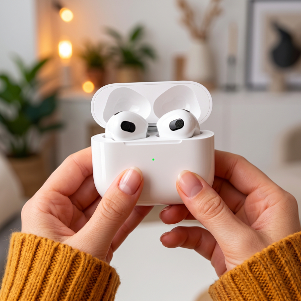 Наушники Bluetooth Blueseed AirPods 3 white