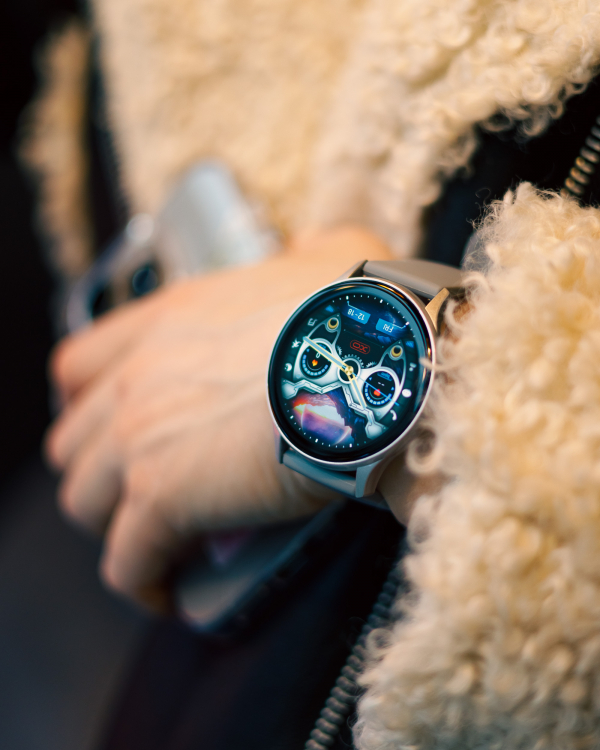 Smart Watch XO J6 AMOLED серебряный