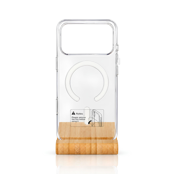 Пластиковый чехол Lux Clear с поддержкой MagSafe для iPhone 18 Pro (AI) Clear