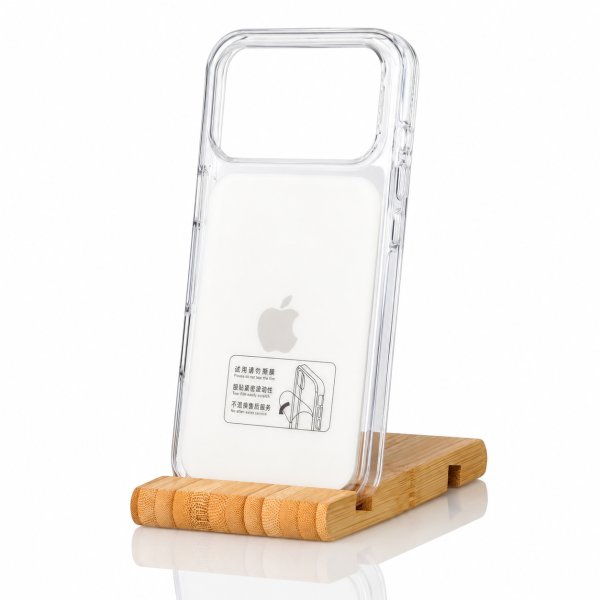 Пластиковый чехол Lux Clear с поддержкой MagSafe для iPhone 18 Pro (AI) White