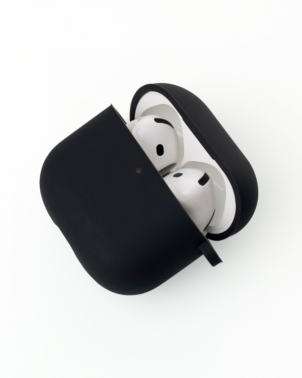 Чехол для Airpods 3 SOFT+Fiber black
