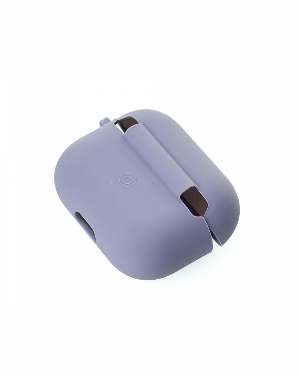 Чехол для Airpods Pro SOFT+Fiber grey lavender