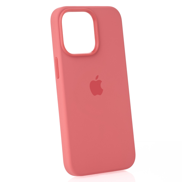 Силиконовый чехол Lux Colors с поддержкой MagSafe для iPhone 13 Pro Pink Pomelo