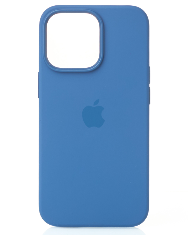 Силиконовый чехол Lux Colors с поддержкой MagSafe для iPhone 13 Pro Blue Jay
