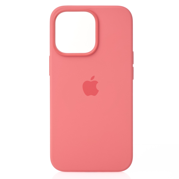Силиконовый чехол Lux Colors с поддержкой MagSafe для iPhone 13 Pro Pink Pomelo