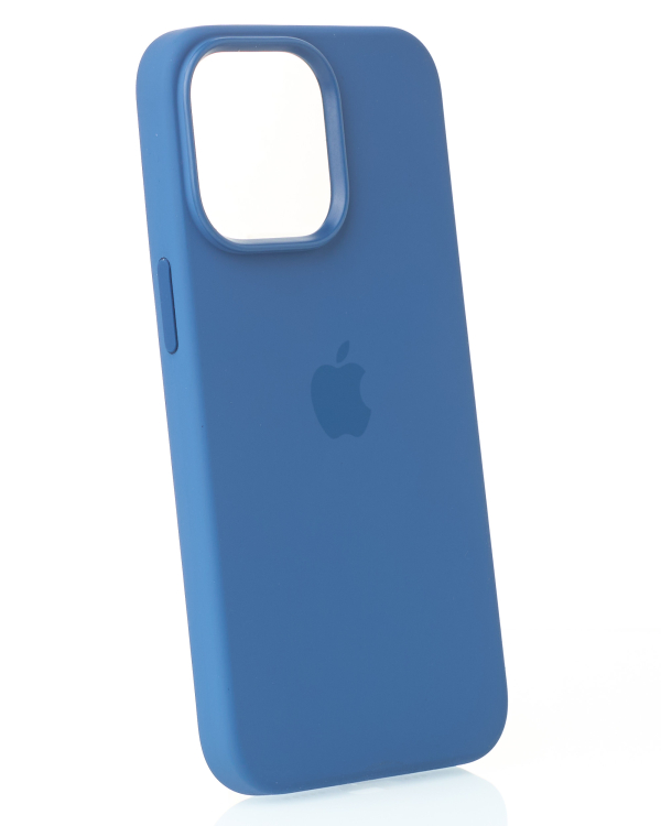 Силиконовый чехол Lux Colors с поддержкой MagSafe для iPhone 13 Pro Blue Jay
