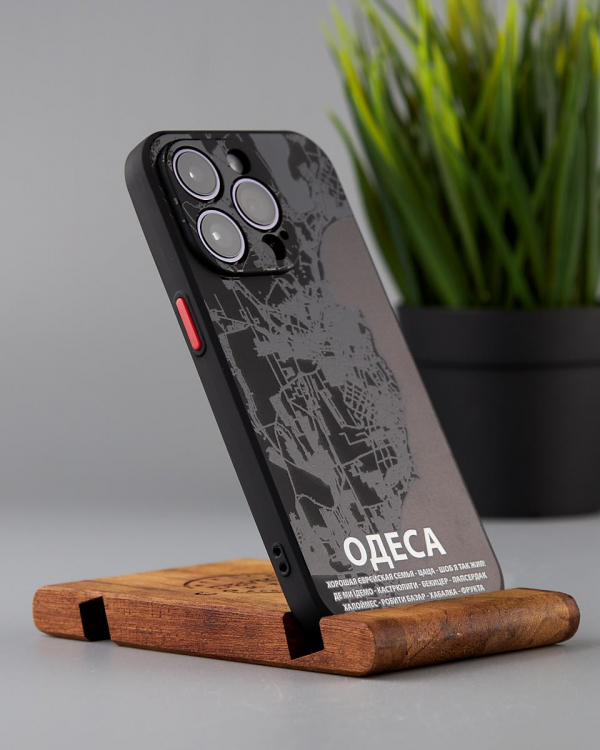 Силиконовый чехол "Міста" для iPhone 14 Pro Одесса
