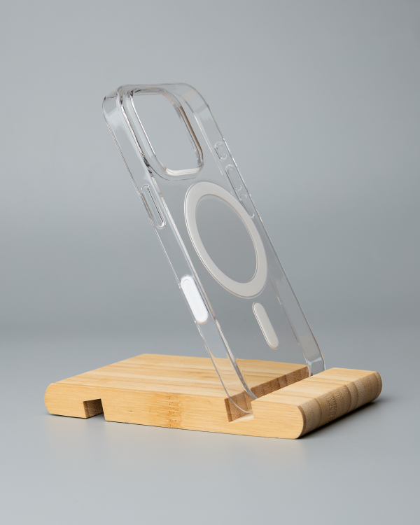 Пластиковый чехол Lux Clear с поддержкой MagSafe для iPhone 16 Pro (AI) Clear