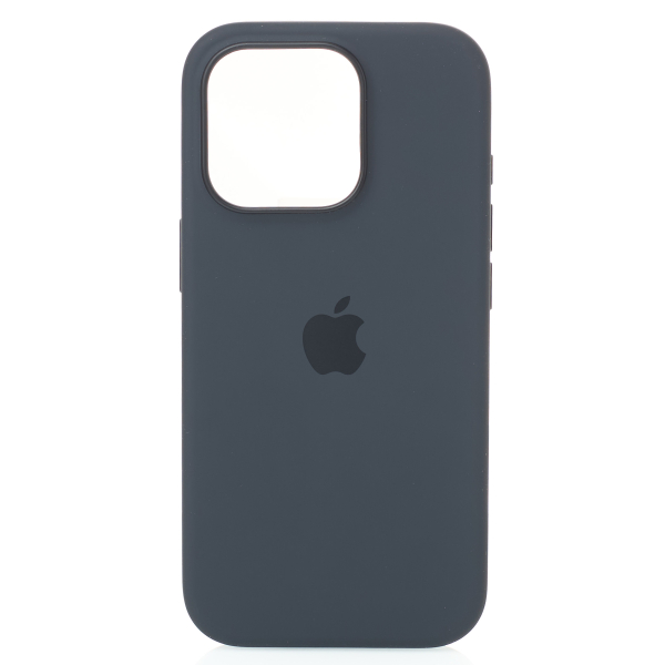 Силиконовый чехол Lux Colors с поддержкой MagSafe для iPhone 16 Pro (AI) Black