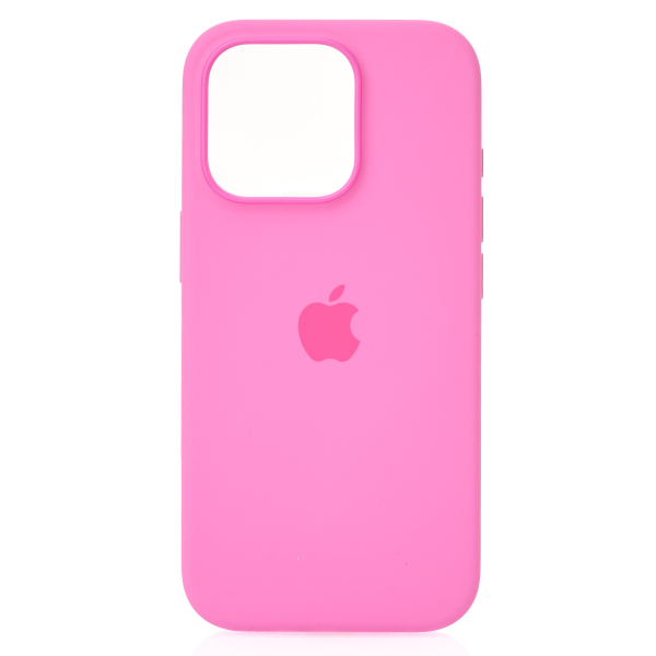 Силиконовый чехол Lux Colors с поддержкой MagSafe для iPhone 16 Pro (AI) Peony