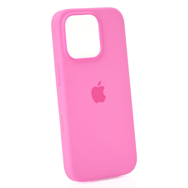 Силиконовый чехол Lux Colors с поддержкой MagSafe для iPhone 16 Pro (AI) Peony